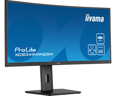 iiyama ProLite XCB3494WQSN-B5 LED display 86.4 cm (34 iiyama ProLite XCB3494WQSN-B5 LED display 86.4 cm (34